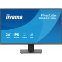 iiyama ProLite X2493HSU-B1 PC lamekuvar 60,5 cm (23.8") 1920 x 1080 pikslit Full HD LED Must iiyama ProLite X2493HSU-B1 PC lamekuvar 60,5 cm (23.8") 1920 x 1080 pikslit Full HD LED Must