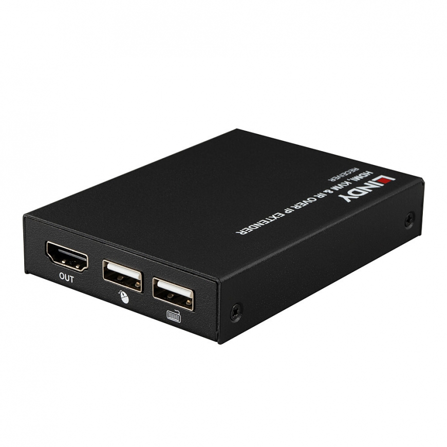 Lindy HDMI, KVM & IR over IP Extender, Receiver – 2