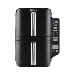 Ninja SL300EU fritüür Kahekohaline 7,6 l Eraldiseisev 2470 W Fritüür madala rasvasusega toidu valmistamiseks Must
