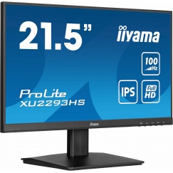 iiyama ProLite XU2293HS-B6 tietokoneen litteä näyttö 54,6 cm (21.5") 1920 x 1080 pikseliä Full HD LE