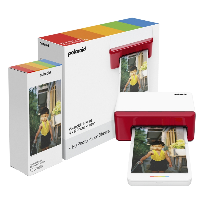 Polaroid Hi-Print 4x6 Photo Printer White E-Box