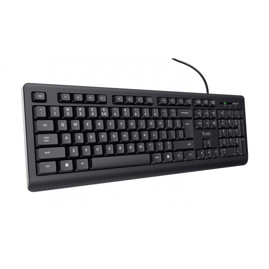 Trust Primo klaviatuur Kontor USB QWERTZ Ungari Must – 2