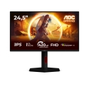 AOC G4 25G4KUR monitori 62,2 cm (24.5") 1920 x 1080 pikseļi Full HD LED Melns, Sarkans