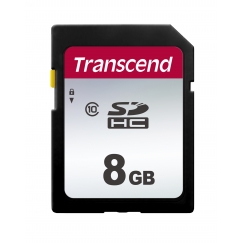 Transcend SD Card SDHC 300S 8GB