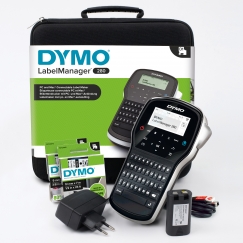 DYMO LabelManager 280™ QWY Kitcase sildiprinter Termosiirde printimismeetod Juhtmega ühendatud D1 QWERTY