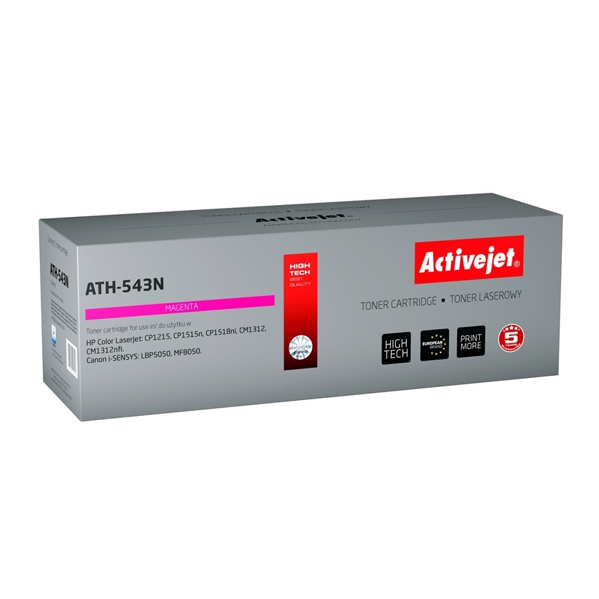 Activejet ATH-543N värikasetti 1 kpl Yhteensopiva Magenta