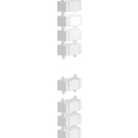 Fellowes 100136872 juhtmete organisaator Laud Kaabliümbris Valge 1 tk Fellowes 100136872 juhtmete organisaator Laud Kaabliümbris Valge 1 tk