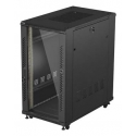 Lanberg FF01-6022-12B телекоммуникационная стойка 22U Отдельностоящая стойка Черный Lanberg FF01-6022-12B телекоммуникационная стойка 22U Отдельностоящая стойка Черный