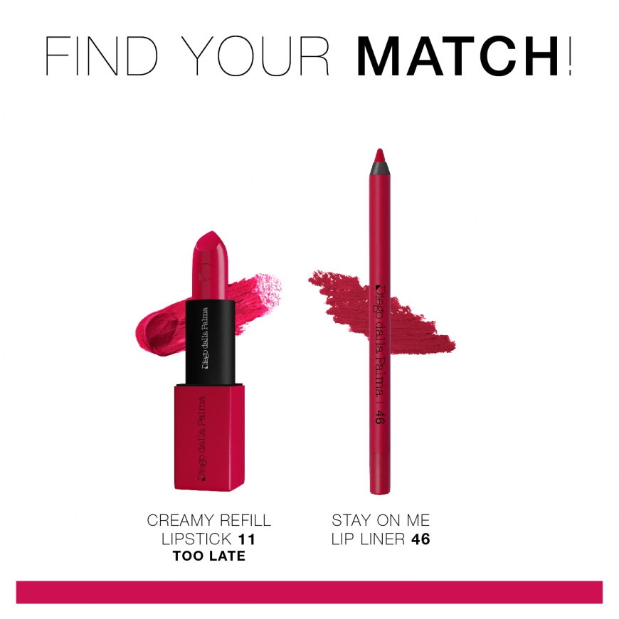 Diego dalla Palma Il Rossetto Creamy Refill 3,5 g 11 too late Сияние – 5