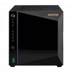 Asustor DRIVESTOR 4 Pro Gen2 AS3304T V2 NAS Realtek RTD1619B 2 GB DDR4 ADM Musta