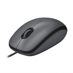 Logitech Mouse M100 kompiuterio pelė Biuras Abiems rankoms USB A tipo Optinis 1000 DPI