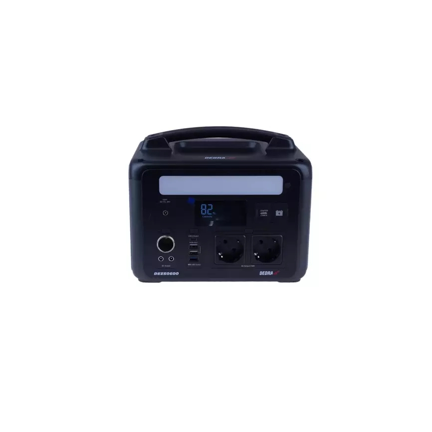 DEDRA DEZS0600 Nešiojamoji maitinimo stotis Ličio geležies fosfatas (LiFePO4) 50000 mAh 1200 W 9 kg – 3