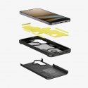 Spigen Tough Armor mobilo telefonu apvalks 17 cm (6.7") Aploksne Melns