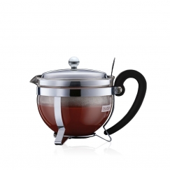 Bodum CHAMBORD tējas pagatavošanas ierīce 0,5 L Melns, Nerūsējošs tērauds, Caurspīdīgs