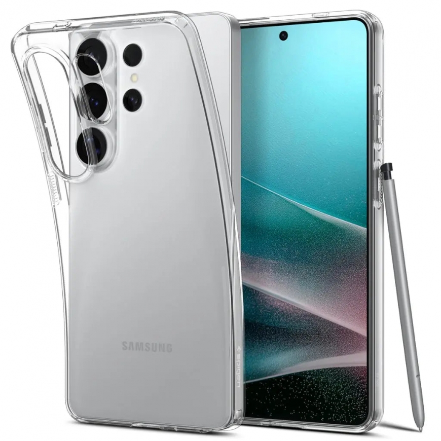 Spigen Liquid Crystal Galaxy S26 Ultra Case Crystal Clear