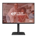 AOC E4 X24E4U monitori 61 cm (24") 1920 x 1200 pikseļi Full HD LED Melns AOC E4 X24E4U monitori 61 cm (24") 1920 x 1200 pikseļi Full HD LED Melns