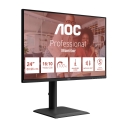 AOC E4 X24E4U kompiuterio monitorius 61 cm (24") 1920 x 1200 pikseliai „Full HD“ LED Juoda AOC E4 X24E4U kompiuterio monitorius 61 cm (24") 1920 x 1200 pikseliai „Full HD“ LED Juoda
