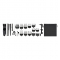 Wahl 09639-816 hair trimmers/clipper Black 10 Nickel-Metal Hydride (NiMH) Wahl 09639-816 hair trimmers/clipper Black 10 Nickel-Metal Hydride (NiMH)