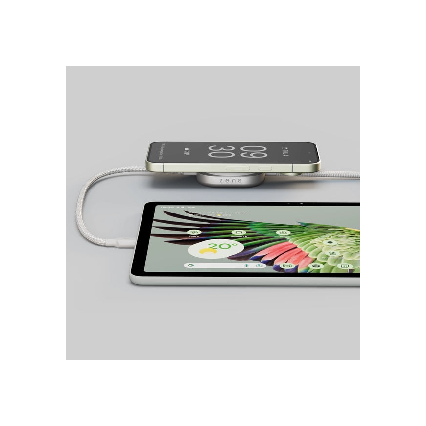 ZENS USB C-C Pro 2 USB-kaabel Valge – 2