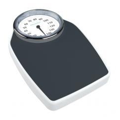 Medisana PSD Black, White Mechanical personal scale