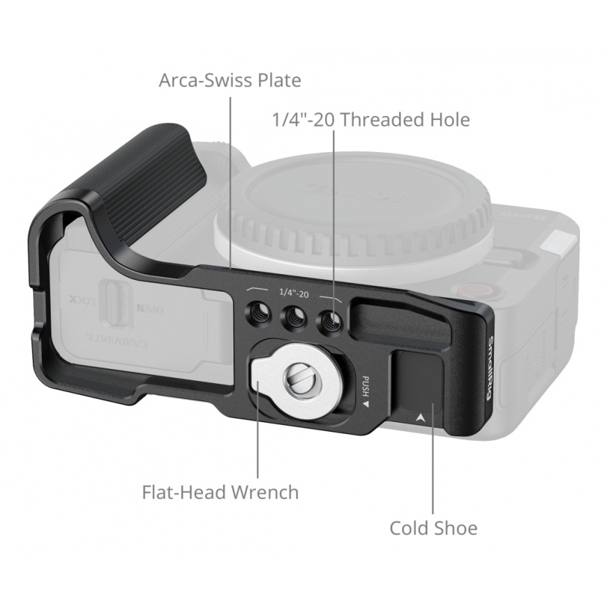 SmallRig 5429 клетка для камер 1/4" Черный – 2
