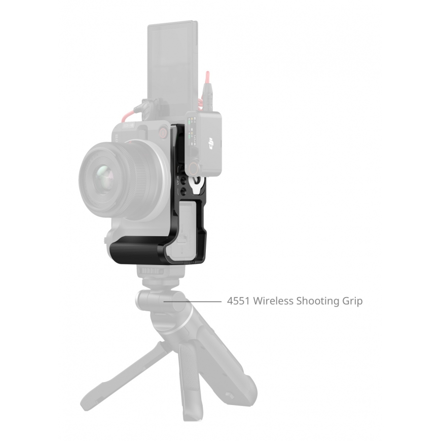 SmallRig 5429 kaameraraam 1/4" Must – 3