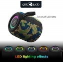 Gembird GMB Audio SPK-BT-LED-05-CM Kannettava ja juhlakaiutin Kannettava monokaiutin Maastoväri 8 W Gembird GMB Audio SPK-BT-LED-05-CM Kannettava ja juhlakaiutin Kannettava monokaiutin Maastoväri 8 W