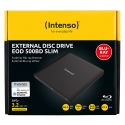 Intenso EOD 500BD Slim optiline kettaajam Blu-Ray ROM Must Intenso EOD 500BD Slim optiline kettaajam Blu-Ray ROM Must
