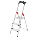 Hailo 8040-307 Astmetega redel Hõbe