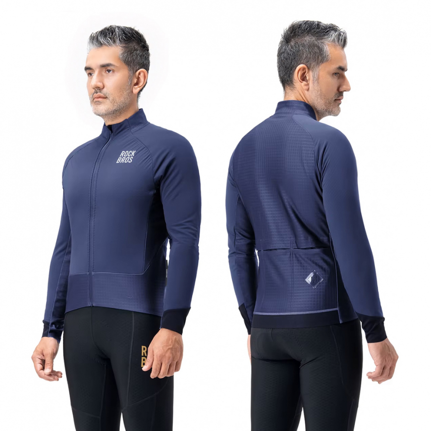 Rockbros YDWT014 Winter Fleece Double Layer Cycling Jacket Size – 2
