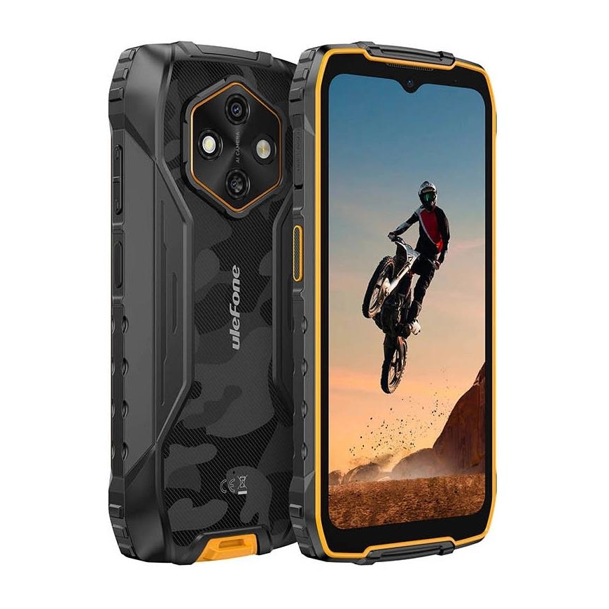 MOBILUS TELEFONAS RUGKING 4 PRO/8/256GB ORANŽINIS ULEFONE