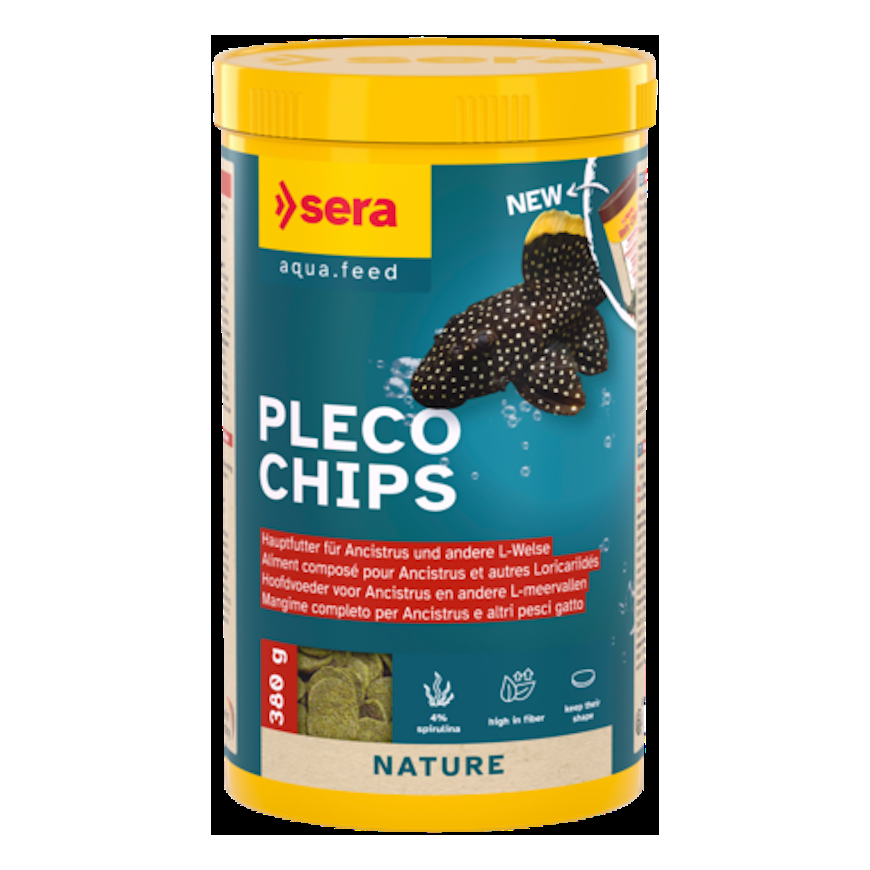 Barība zivīm - Sera Pleco Chips 1.000 ml (380g)