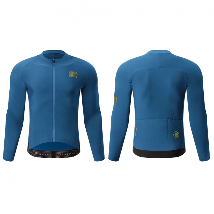 Rockbros YDWT020 Diamond Fall|Winter Cycling Jacket Size L - Blu – 2