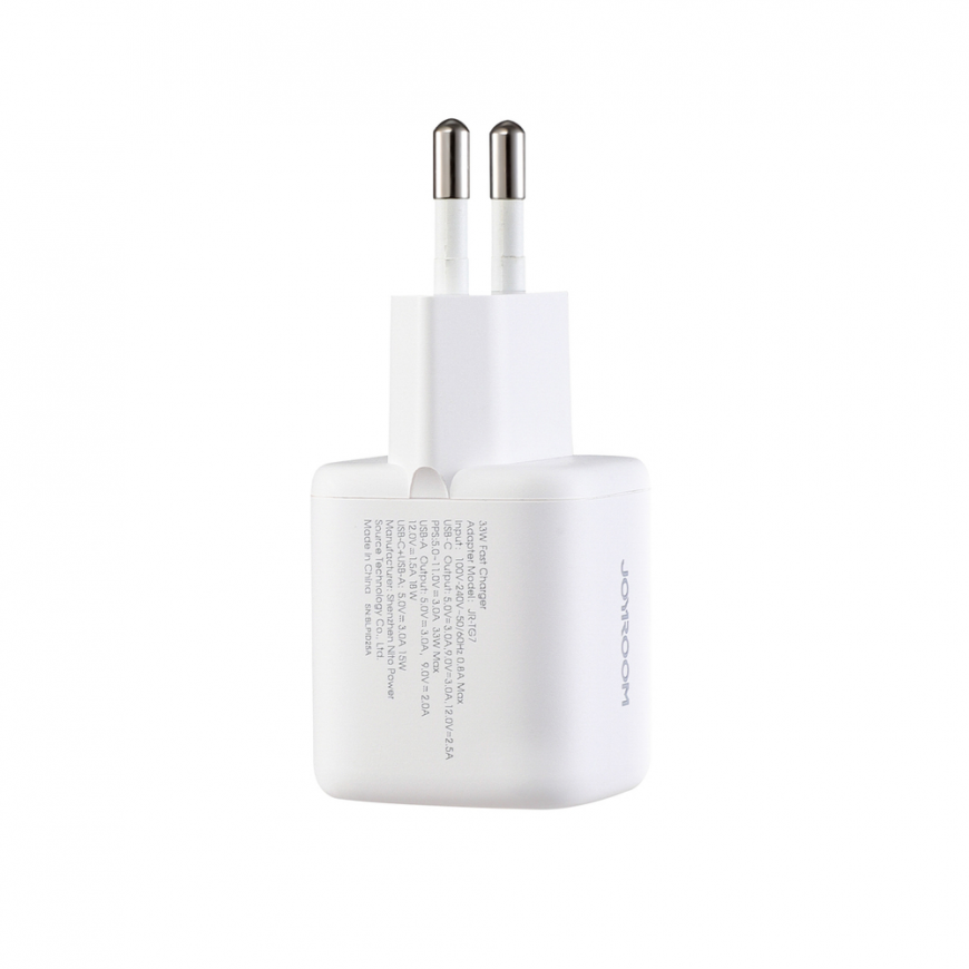 Joyroom JR-TG7 33W USB-A + USB-C Wall Charger with 60W USB-C to – 4