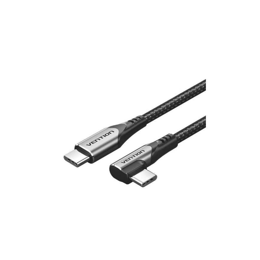 USB-C Į USB-C KABELIS/1M PILKAS TRAHF VENTION