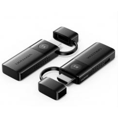 I/O VIDEO SIIRTÄJÄ/VASTAANOTIN/HDMI MUSTA ADKB0 VENTION