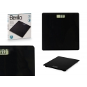 Digitālie ķermeņa svari, melni, 2×AAA, max svars 150 kg, 2×26×26 Digitālie ķermeņa svari, melni, 2×AAA, max svars 150 kg, 2×26×26