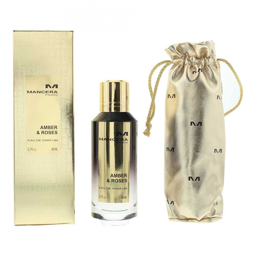 Mancera, Amber & Roses, Eau De Parfum, Unisex, 60 ml