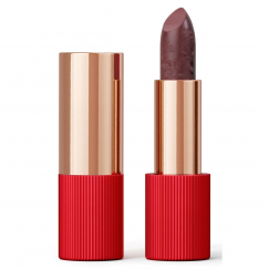 La Perla, Matte Silk, Matte, Cream Lipstick, 108, Plum Red, 3.5