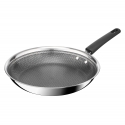 Tefal Emotion Plus Power keptuvė, 24 cm, nerūdijančio plieno ir neprideganti danga