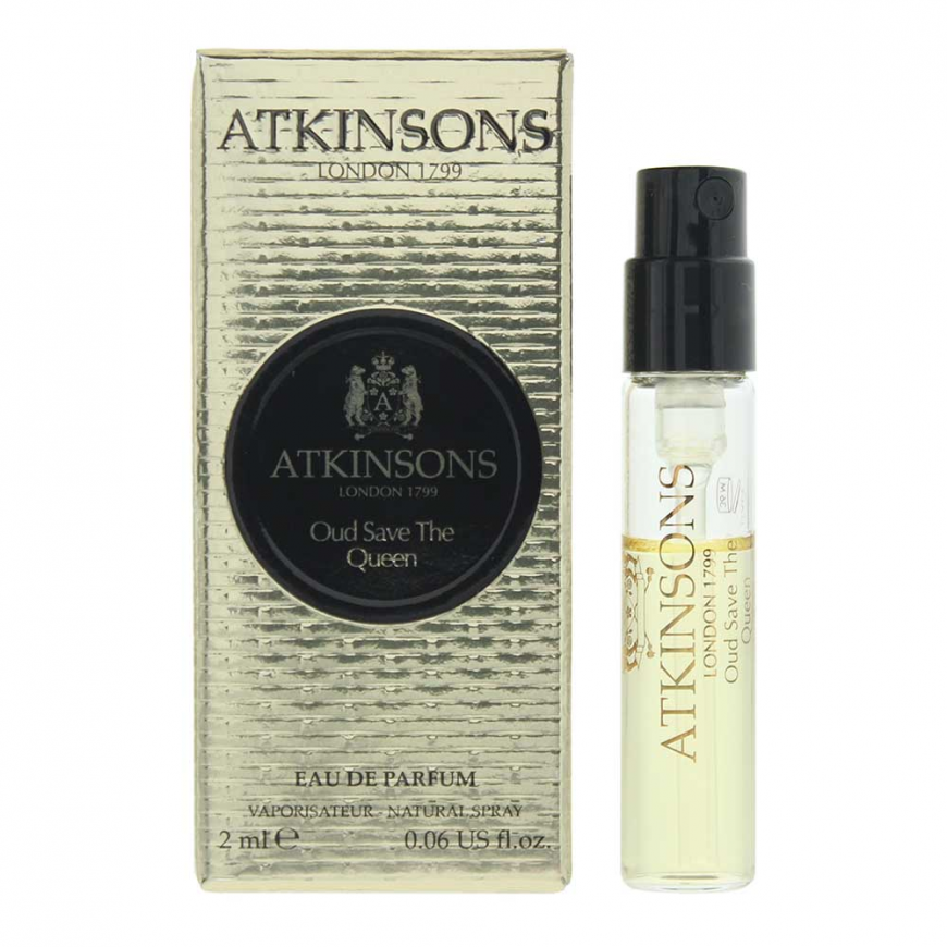 Atkinsons, Oud Save The Queen, Eau De Parfum, For Women, 2 ml *V