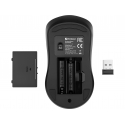 Sandberg 331-04 Langaton Hiiri Saver Musta, Vasemmalle+Oikealle, USB-A-dongle