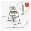 Hauck Sit N Fold стульчик для кормления, бежевый