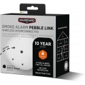 Housegard Pebble Link bevielis dūmų detektorius Housegard Pebble Link bevielis dūmų detektorius