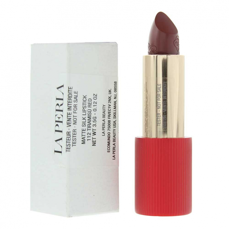 La Perla, Matte Silk, Matte Silk, Cream Lipstick, 112, Tiramisu