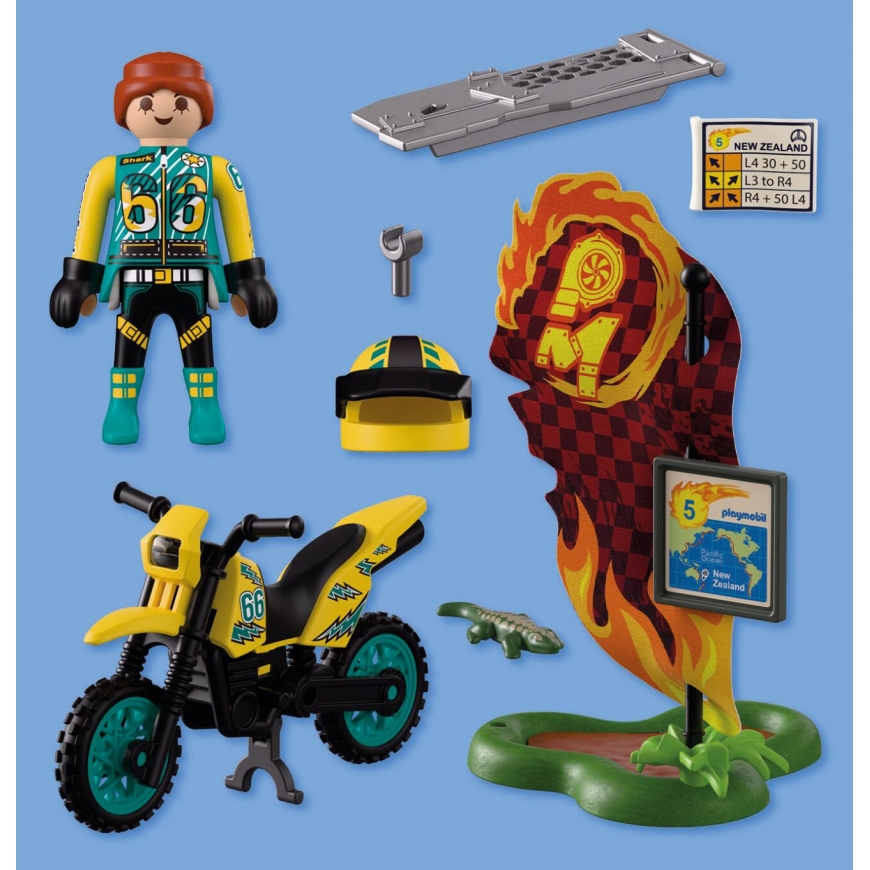 PLAYMOBIL Offroad Motor Bike 72065 – 3