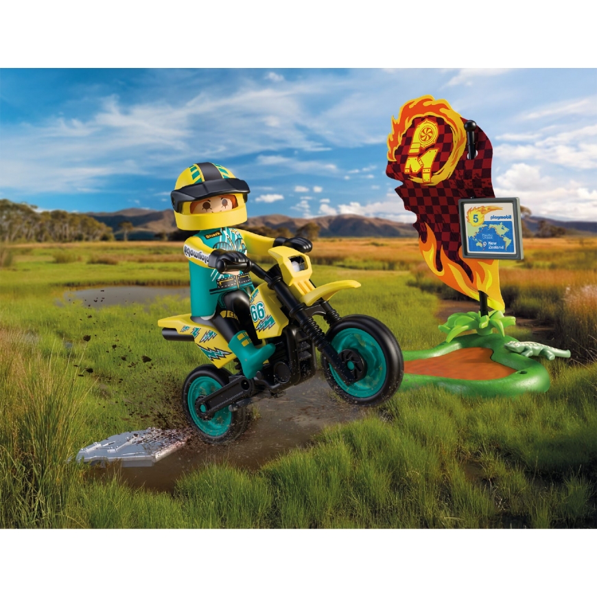 PLAYMOBIL maastikusõiduki mootorratas 72065 – 4