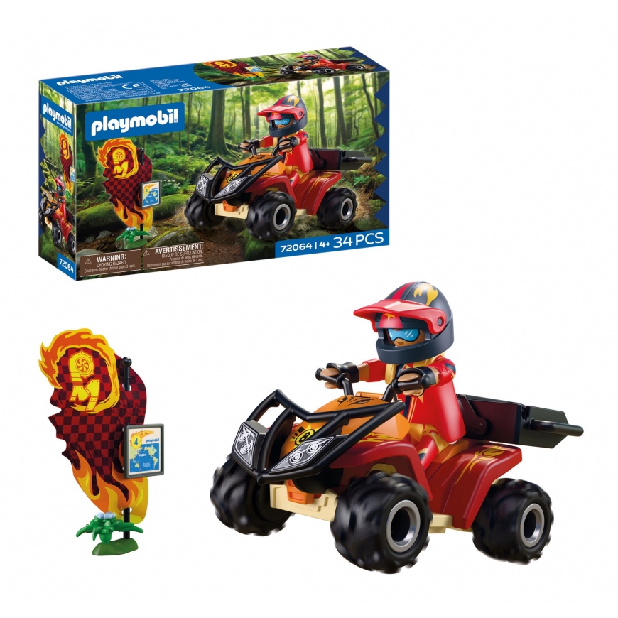 PLAYMOBIL Offroad Quad 72064 – 2