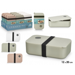Lunch box, 3 colours, 6.5×19.5×12 cm, 93467, Leknes
