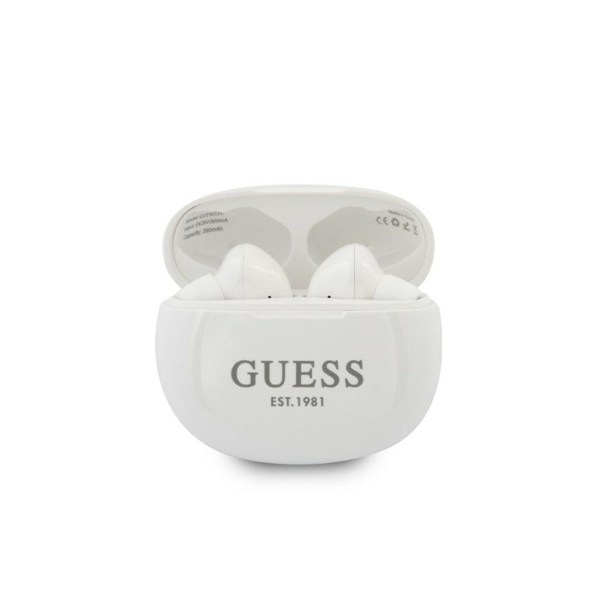 Guess Headphones Bluetooth GUTWS1CWHTWS + Docking Station white – 2